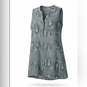 Mystree  Paisley  Lightweight Sleeveless  Dress, Large